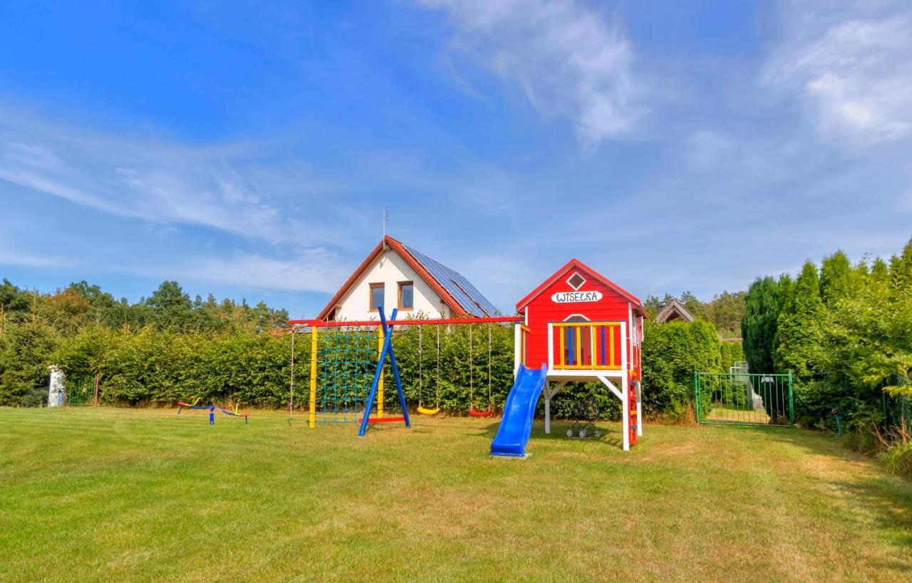 Villa Amber House Wisełka Esterno foto