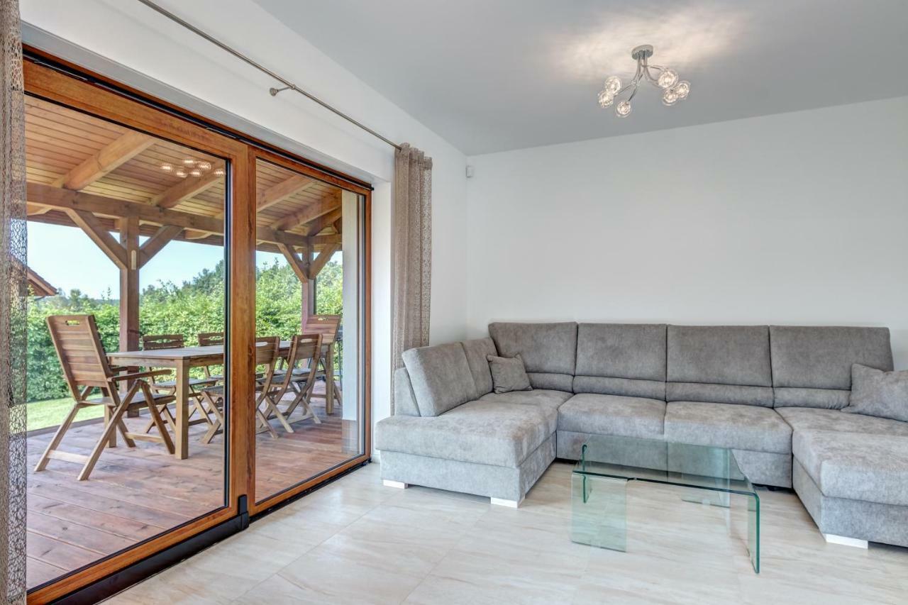 Villa Amber House Wisełka Esterno foto