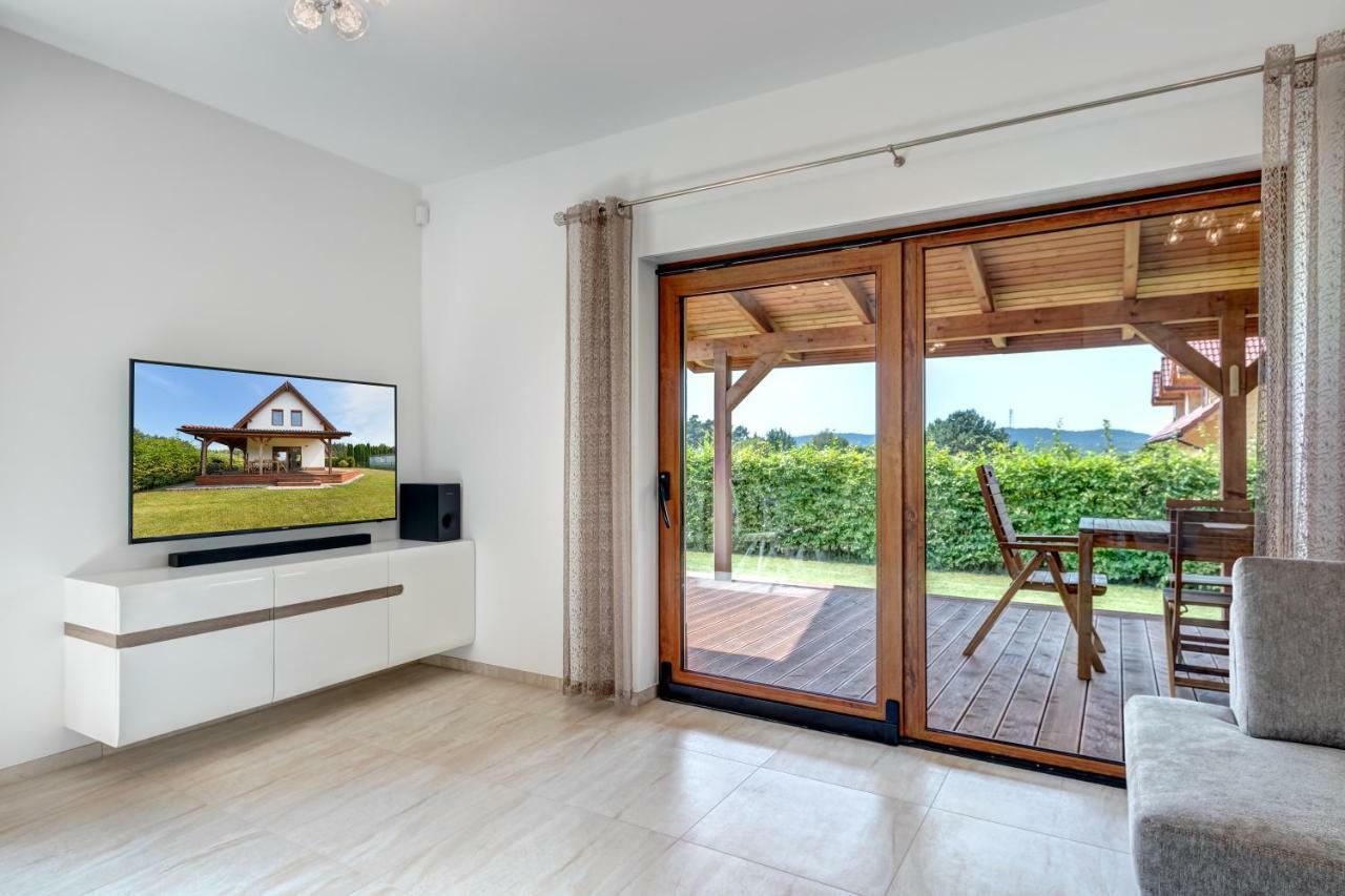 Villa Amber House Wisełka Esterno foto