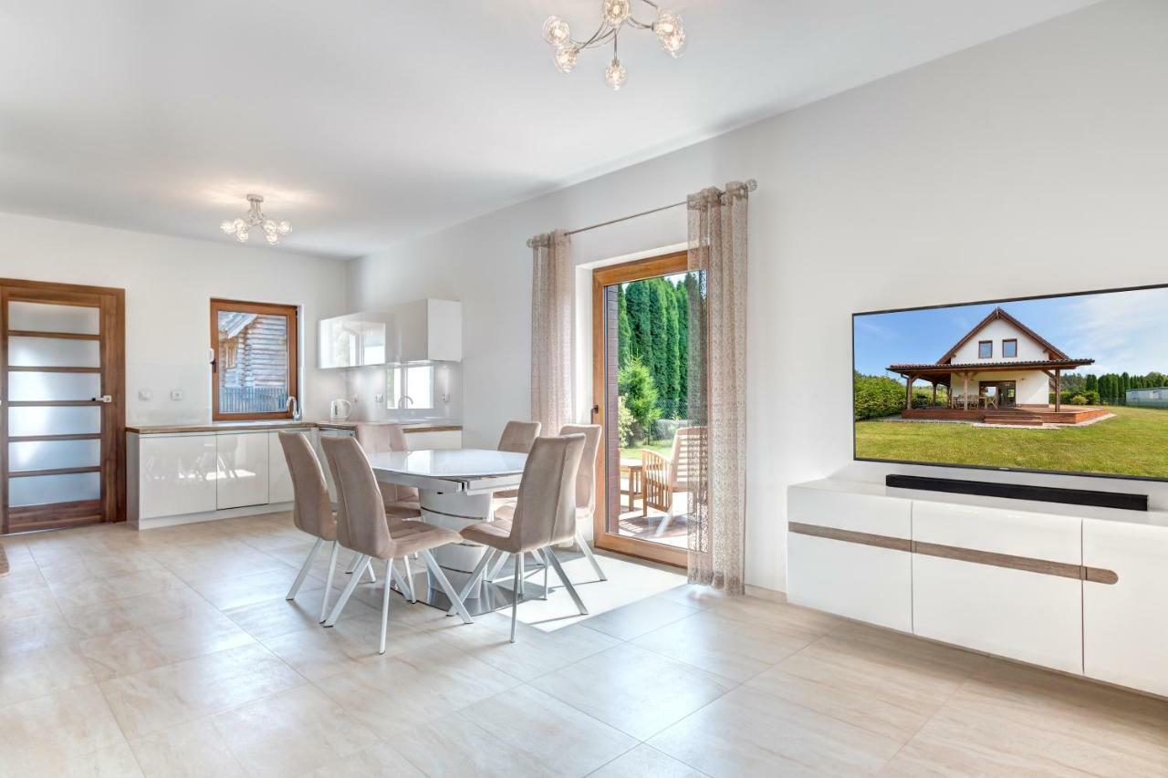 Villa Amber House Wisełka Esterno foto