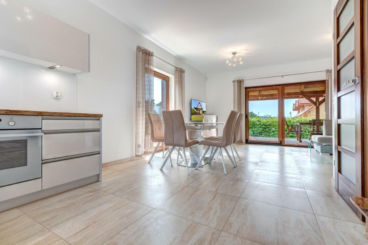 Villa Amber House Wisełka Esterno foto