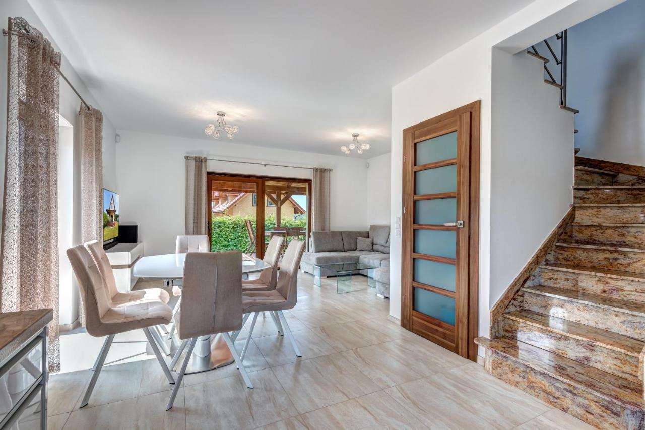 Villa Amber House Wisełka Esterno foto